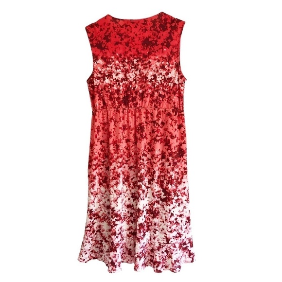 Victoria Harbour Dress Floral Surplice Ruffle Hem Size XL - Picture 4 of 11